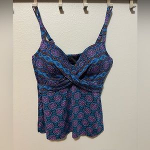 💘 Miraclesuit Tankini Top size 10